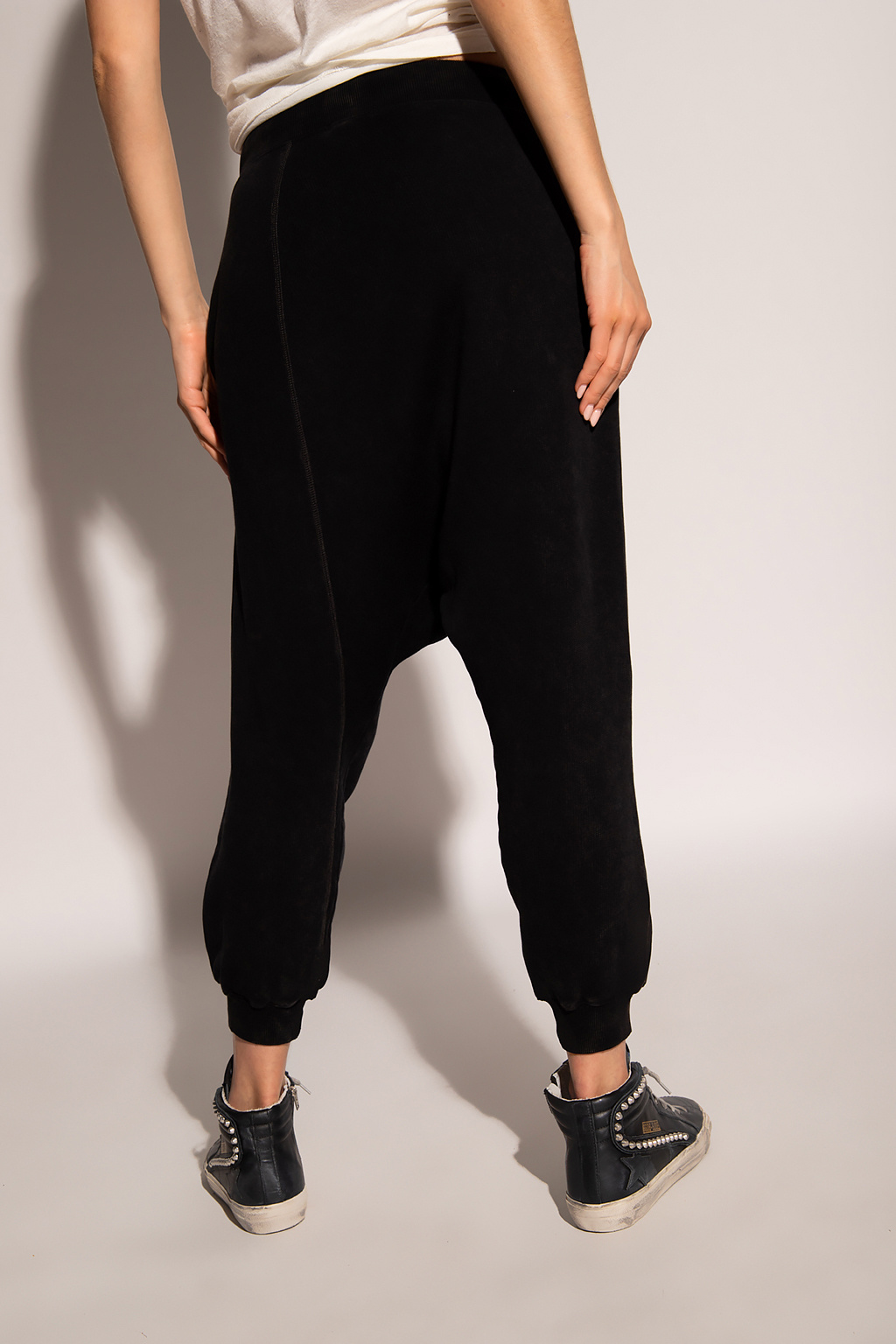 Black Dropped crotch sweatpants R13 Vitkac Australia